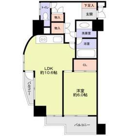 駒沢ダイヤモンドマンション603の間取り