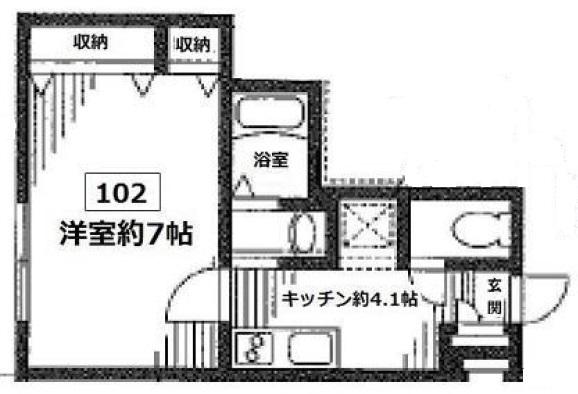 ジュリエ東山102の間取り