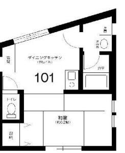 HOME suite home１０１の間取り
