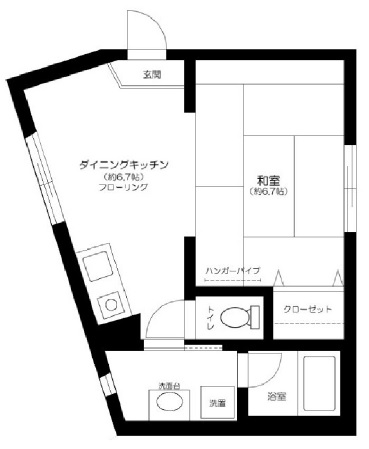 HOME suite home１０２の間取り