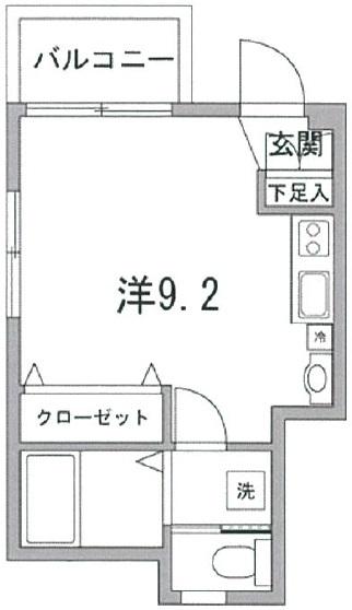 メゾン・ベガ202の間取り