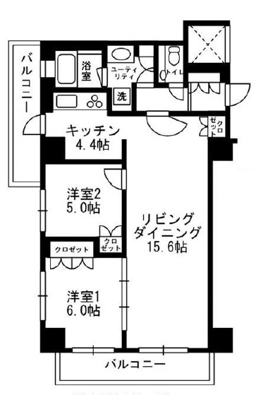 アーバンパーク代官山II３１６の間取り