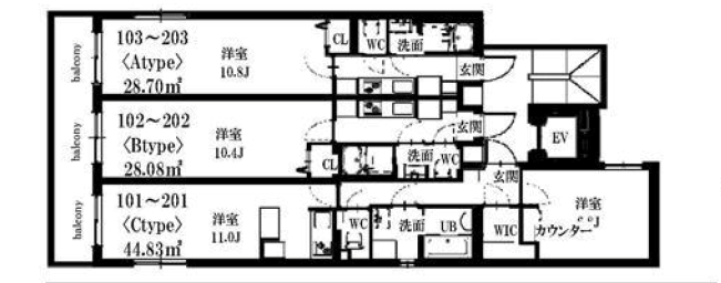 シャッツクヴェレ中目黒２０３の室内25