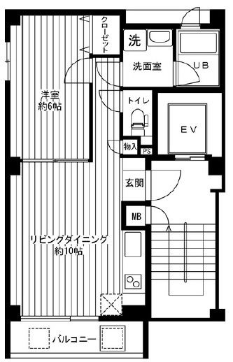 f・studio（エフ・スタジオ）0301の間取り