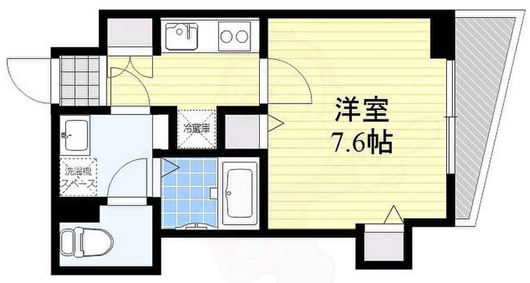 菱和パレス渋谷西602の間取り