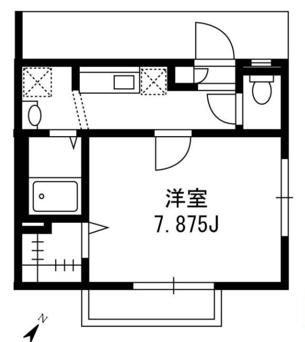 セレ中目黒101の間取り