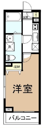 MURO三軒茶屋202の間取り