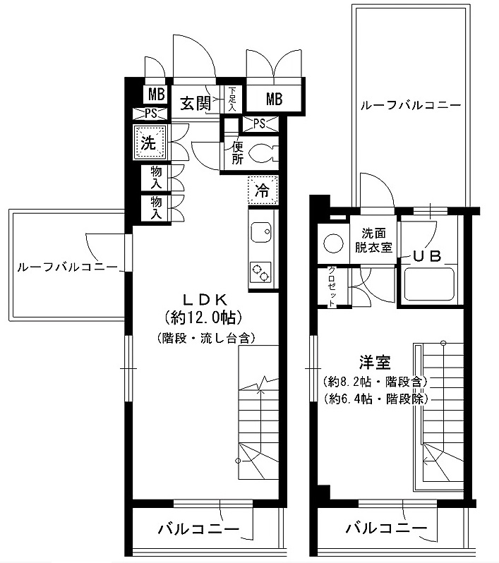 アルビレオ402の間取り