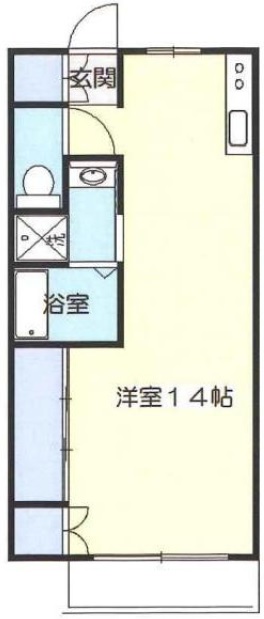 日東タウンハウスIII201の間取り