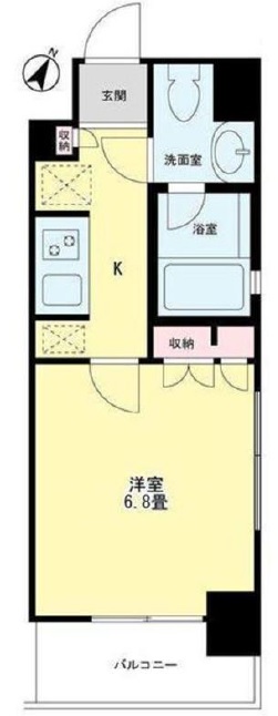 ステラメゾン学芸大学206の間取り