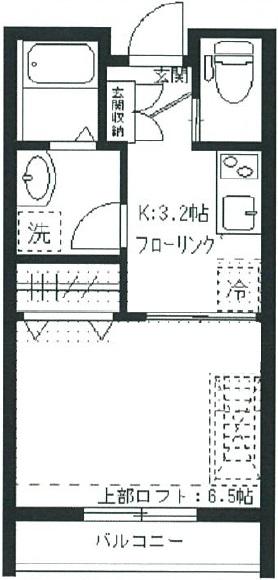 メル・ハウス202の間取り