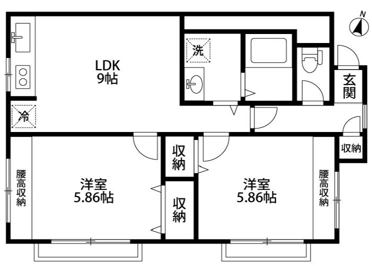 ESCENARIO(エッセナリオ)301の間取り