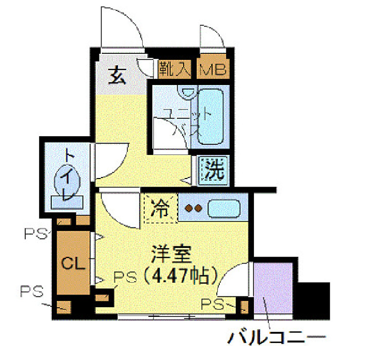 メインステージ青山202の間取り