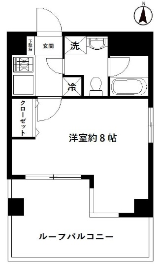 リベルタII302の間取り