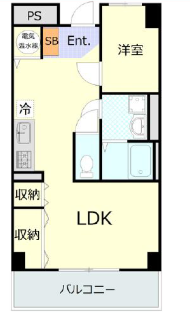 シャンボール学芸大学311の間取り