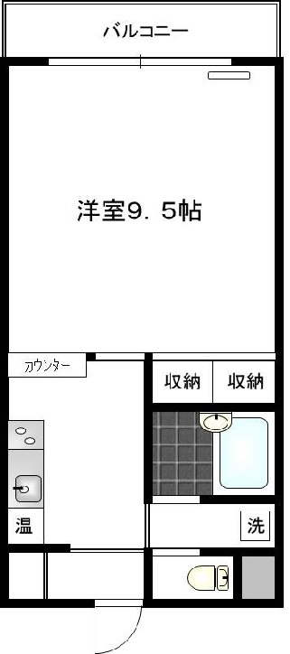 パークアベニュー榎本105の間取り