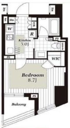 THE CONOE 代官山210の間取り