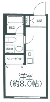 HORIJUKU PLACE  SHIROKANE401の間取り