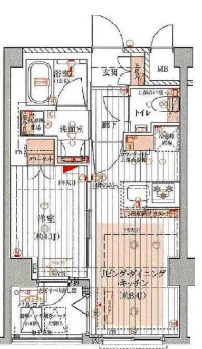 THE三軒茶屋HOUSE306の間取り