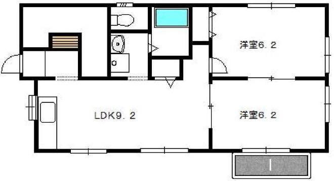 ディアス中目黒101の間取り