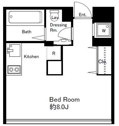 FLEG池尻(フレッグ池尻)103の間取り