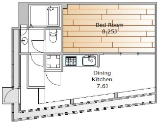 SPACE BLOCK・NOZAWA(スペースブロック・ノザワ)106の間取り