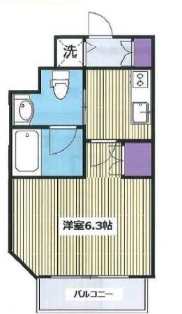 HF青葉台レジデンス703の間取り
