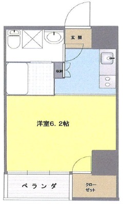 ルメルシィKS602の間取り