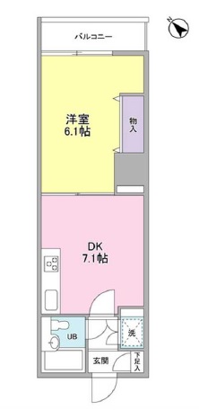 グランドメゾン三軒茶屋309の間取り