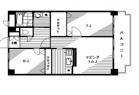 アルコム東山502の間取り