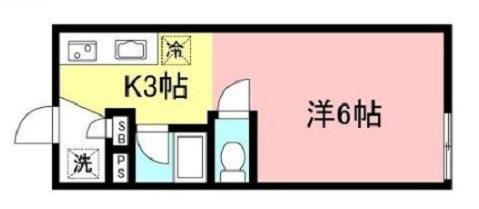 ラルゴ三軒茶屋103の間取り