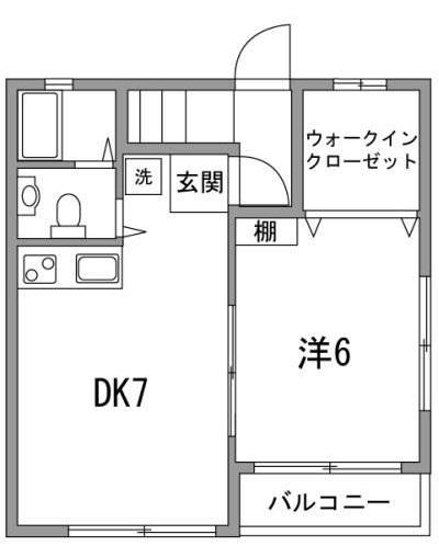 リモーネ恵比寿101の間取り