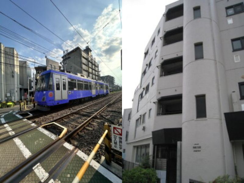 マンションパークサイド303の外観