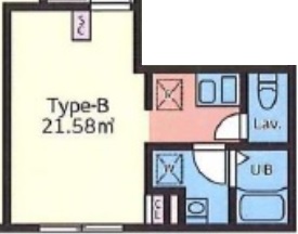 L-FLORA三軒茶屋（エルフローラ三軒茶屋）302の間取り