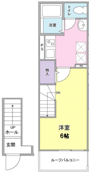 grand pont（グラン・ポン）201の間取り