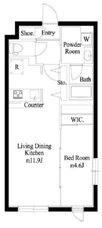 ラ・ペルラ池尻大橋II0207の間取り