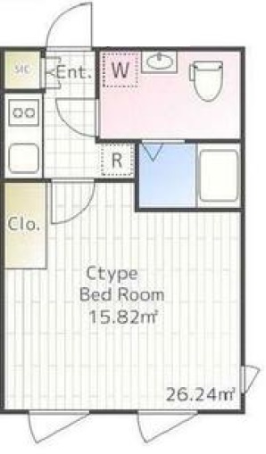 ALERO三軒茶屋Ⅲ402の間取り