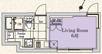 EXAM中目黒502の間取り