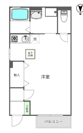 HOUSE-M102の間取り