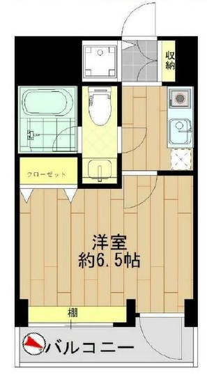 コンフォート中目黒303の間取り