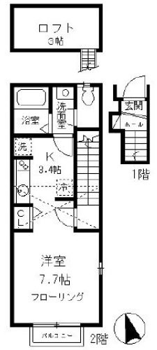 パルムドール201の間取り