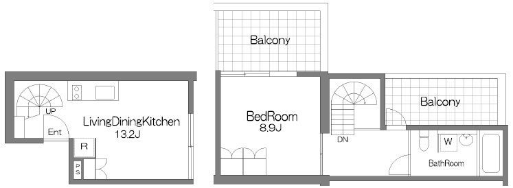 ステラ・アルジェンタA号室の間取り