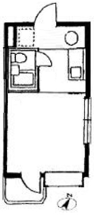 池尻アミノレジデンス301の間取り