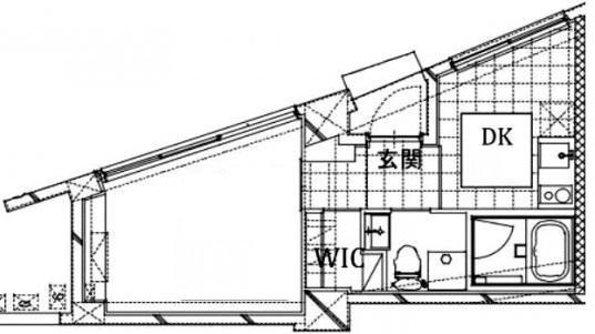 Kukai Terrace 恵比寿1-Cの間取り