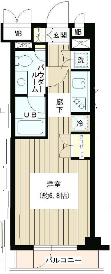 アルビレオ305の間取り