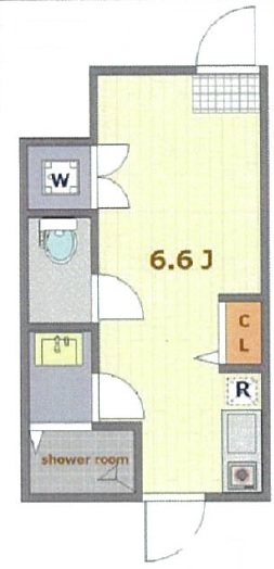 ライブリー学芸大学104の間取り
