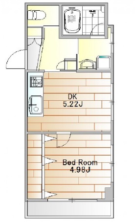 ロジュモン木村203の間取り