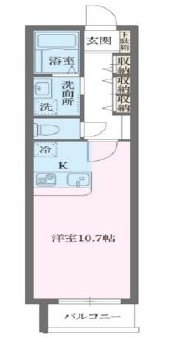 アルティザ池尻204の間取り