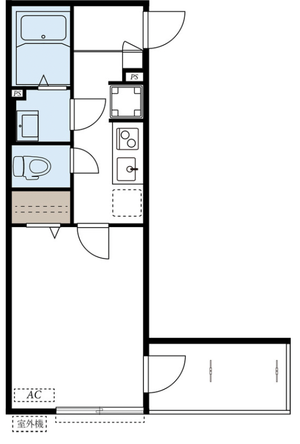 DS中目黒205の間取り