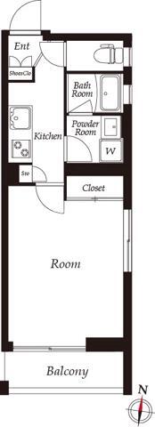 THE CLASS EXCLUSIVE RESIDENCE401の間取り